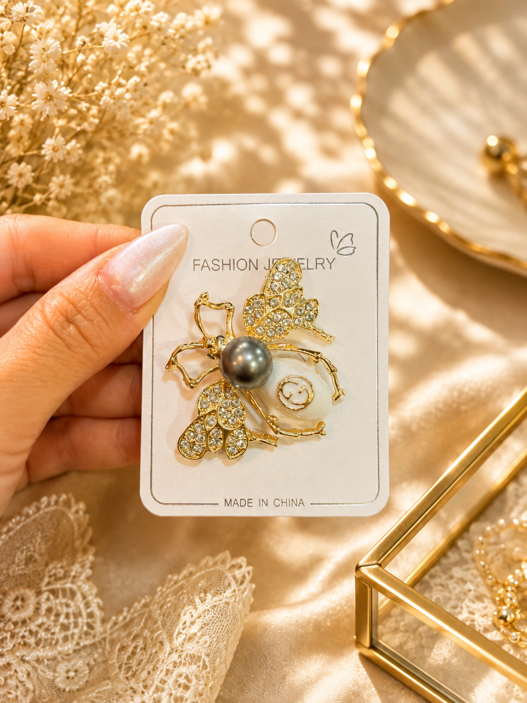 Statement Animal & Bird Crystal Brooch – Multiple Styles