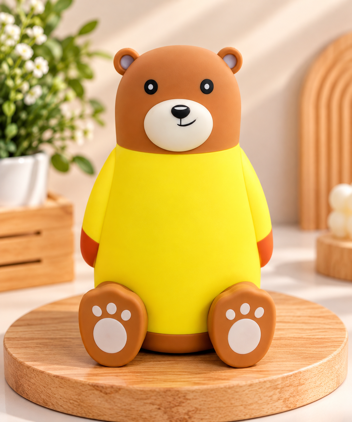 Cute Bear & Panda Bottle – Available in 4 Colors