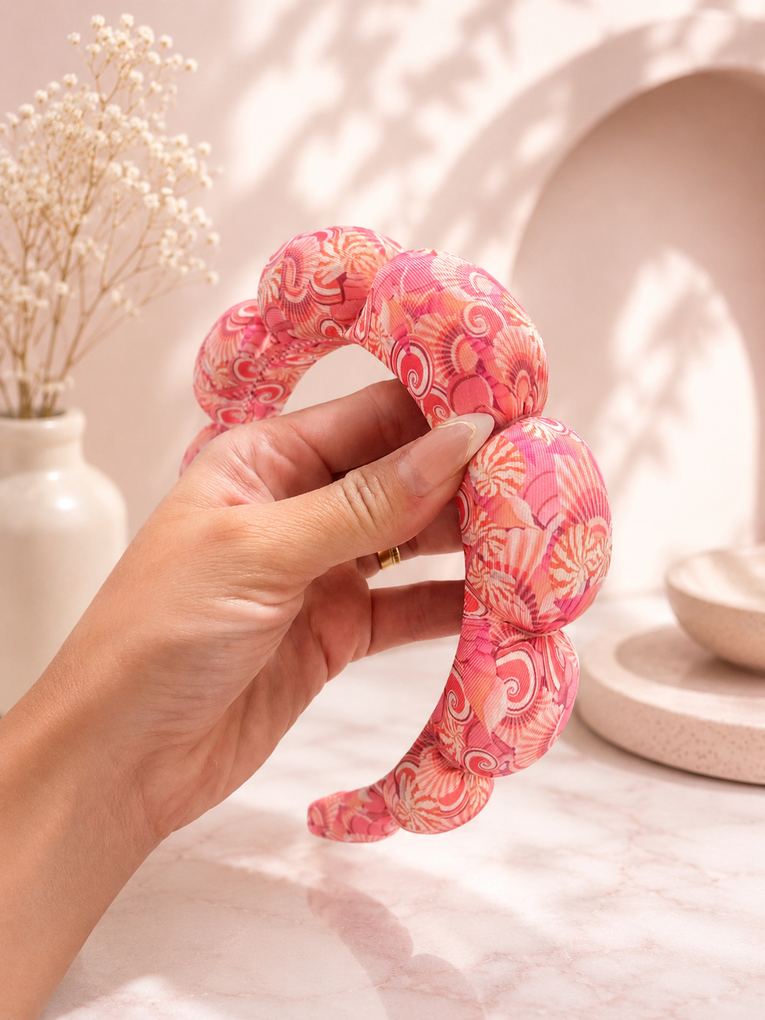 Ocean Bloom Bubble Headband