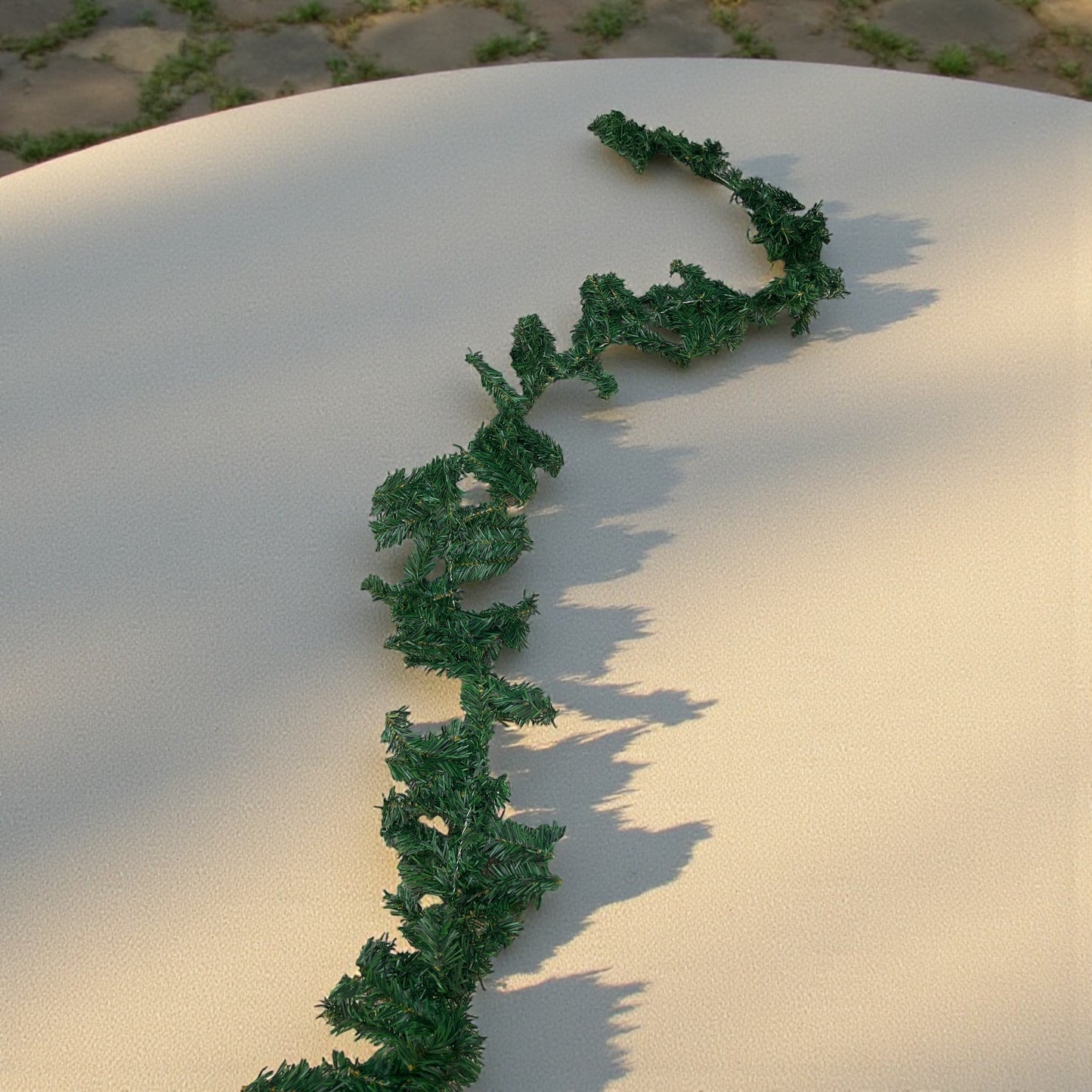 2 Meters Artificial Pine Christmas Garland – Green Festive Decoration