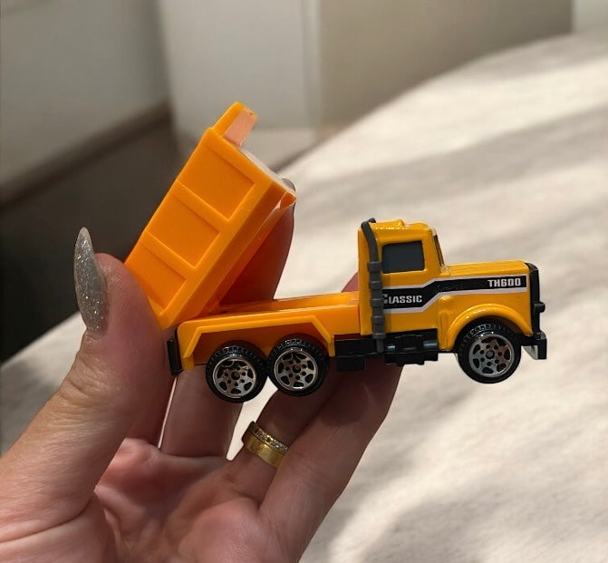 3Pcs Kids Mini Educational Toy Alloy Bulldozer Models Tractor Farmer Vehicle Model Car Toys Engineering Car Model Tractor Toy