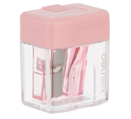 Deli e0574 one-hole pencil sharpener with canister