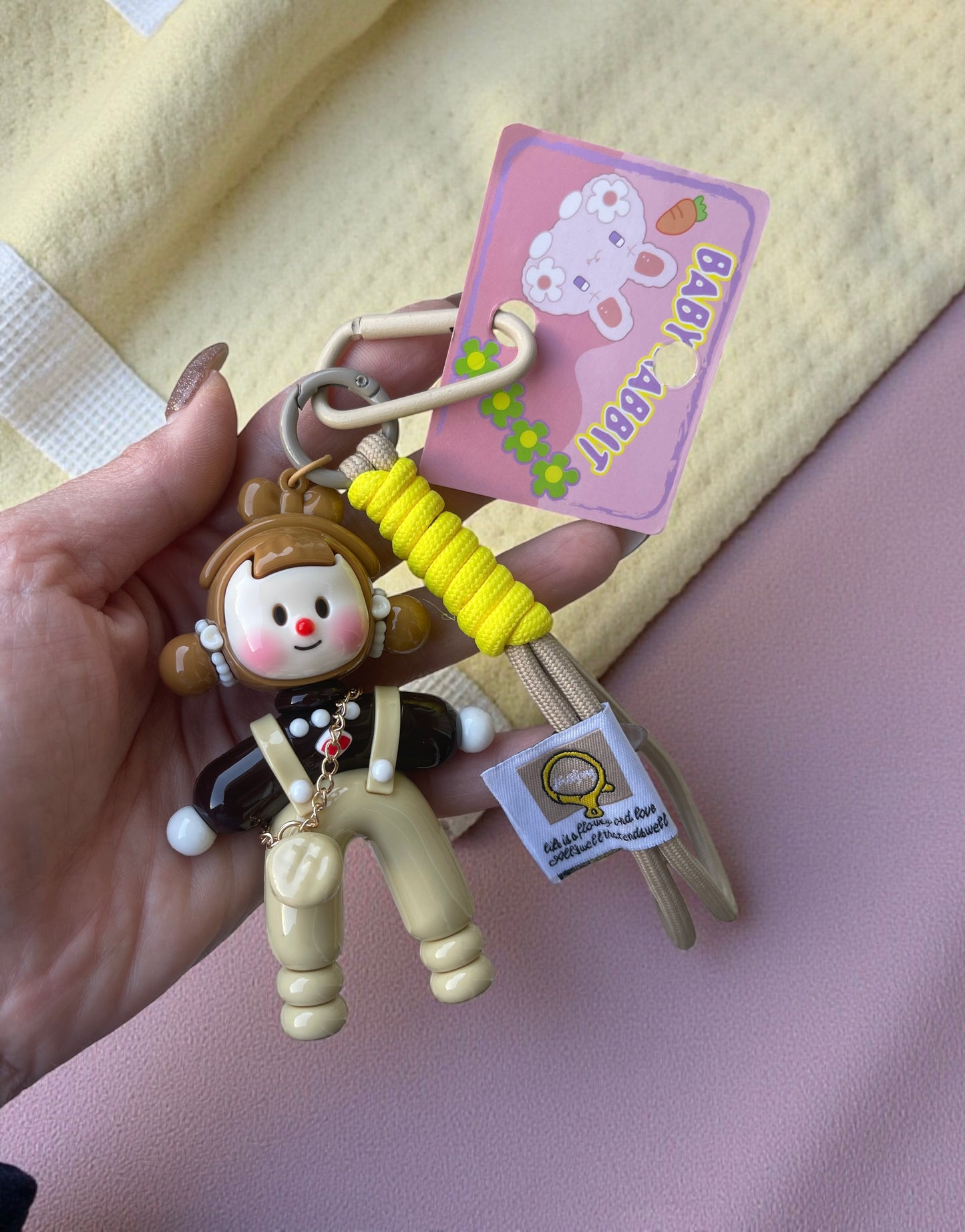 Creative Cartoon Cute Doll Keychain Bag Ornament ex Best Friend Gift Festive Supplies Birthday Wedding Travel Souvenir