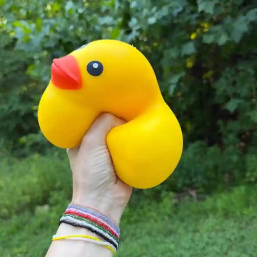 Jumbo Squishy Duck – Giant Soft Stress Relief & Fidget Toy