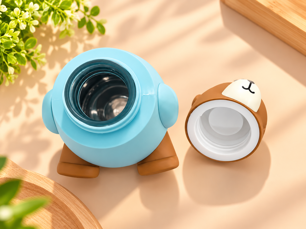 Cute Bear & Panda Bottle – Available in 4 Colors