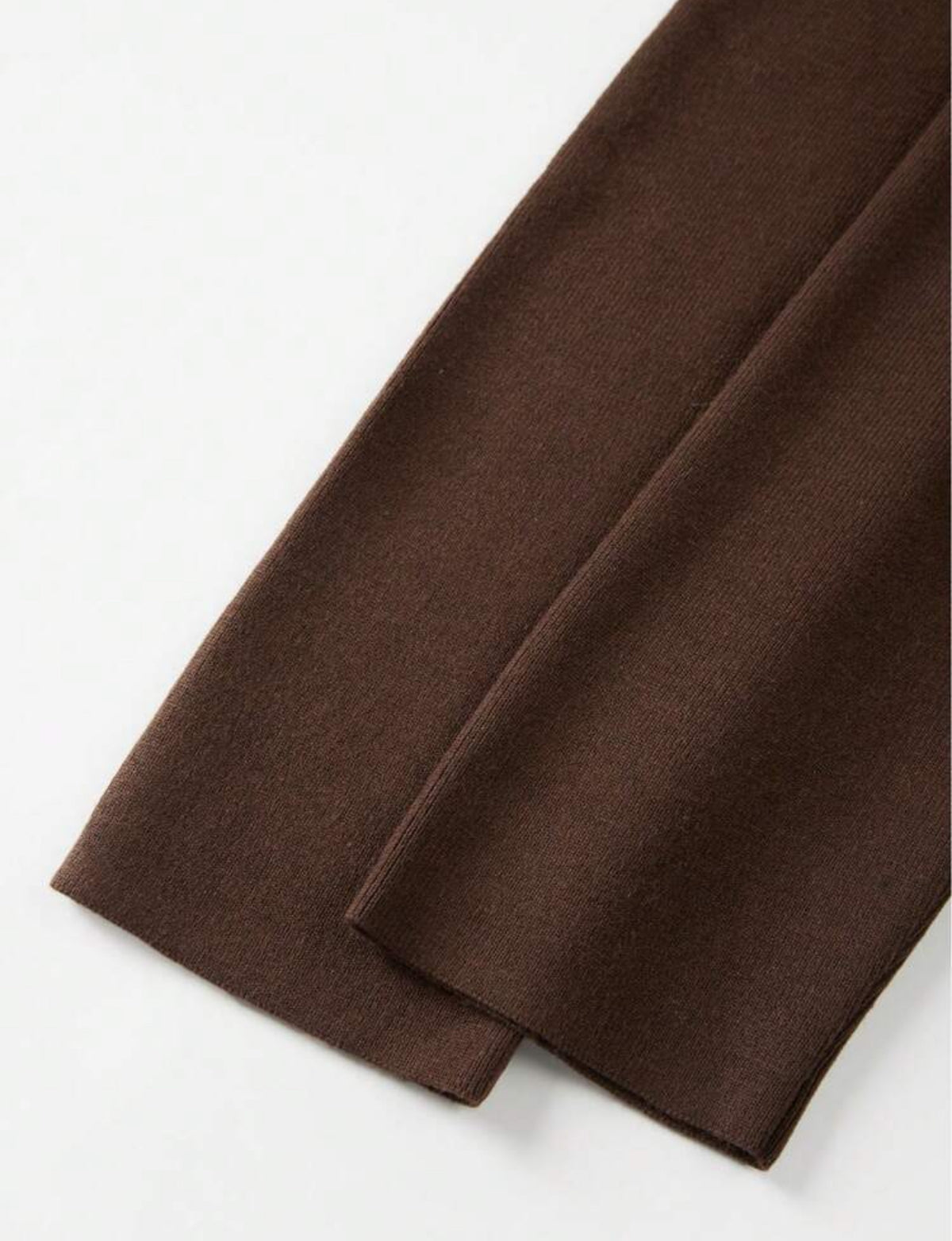 FOR BEAUTY Autumn/Winter Y2K Women's Brown New V-Neck Asymmetric Button Knit Cardigan Long Sleeve Casual Fashion Loose Fit Commuter Top - Medium