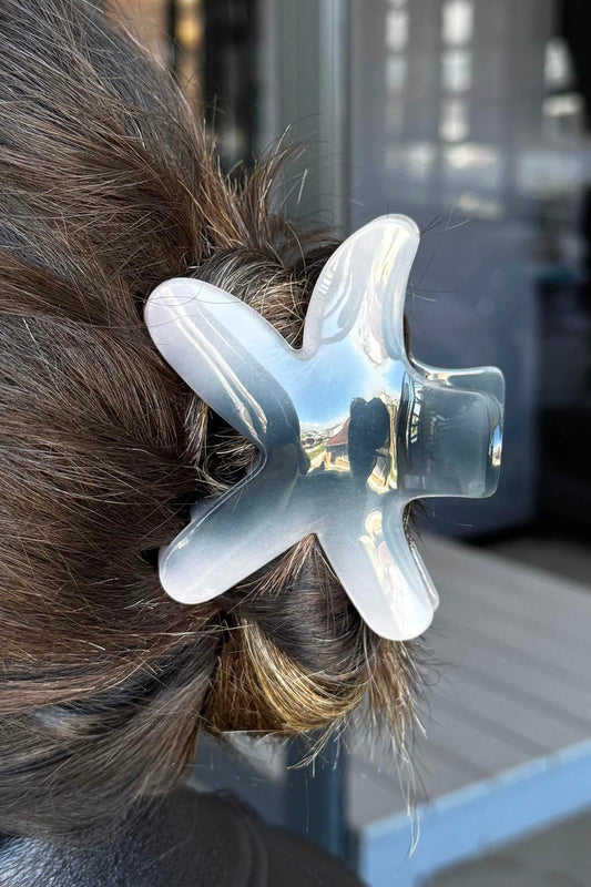 2025 New Hawaii Plumeria Hair Claw Clips Non-slip trending starfish r Hair Clip for Thick Thin Hair Strong Hold Hair Claws Hair