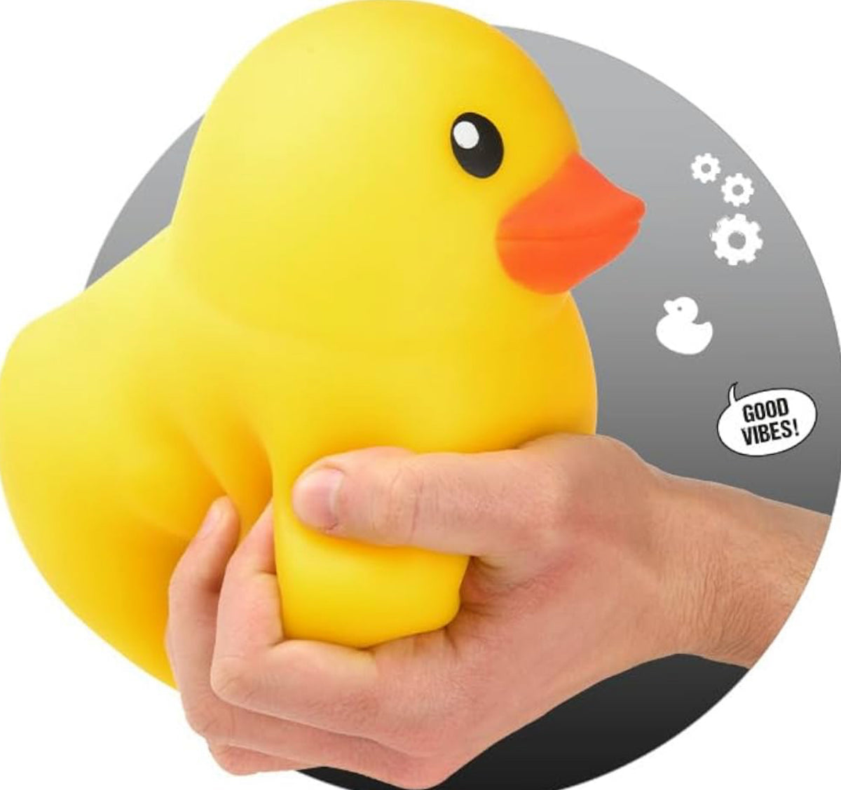 Jumbo Squishy Duck – Giant Soft Stress Relief & Fidget Toy