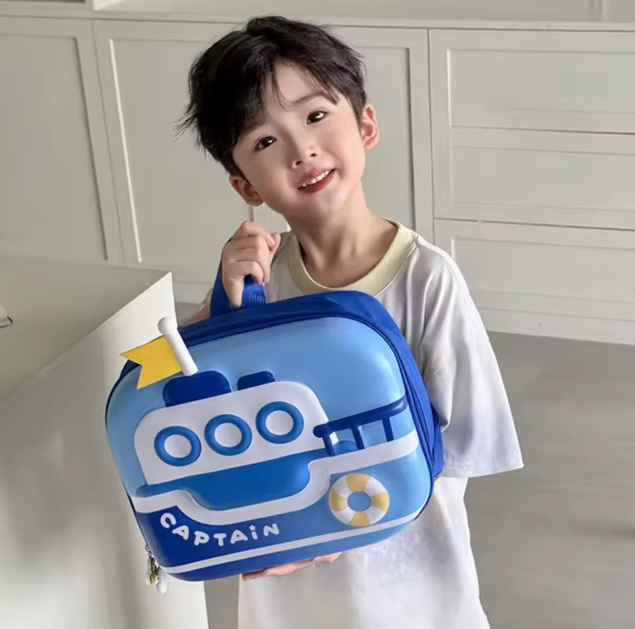 Cartoon Egg Shell Kids Backpack Kindergarten School Bag for Boys and Girls Cute Toddler School Backpacks Trendy Children Bag