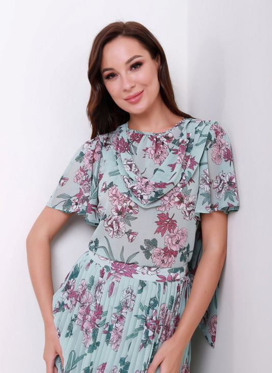 Femi 9 Floral Top - Large