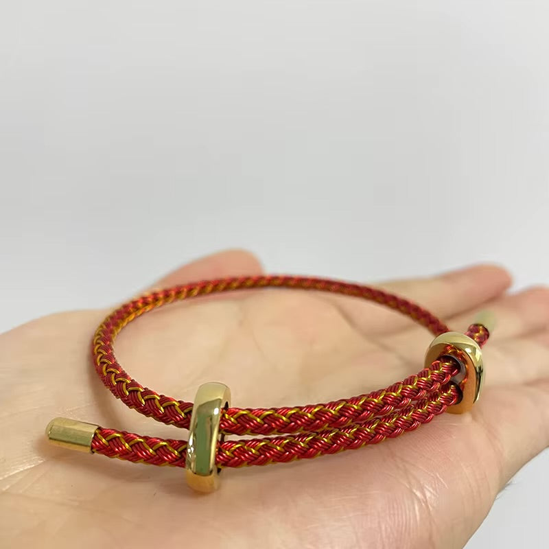 Lucky Red Rope stainless steel Bracelet