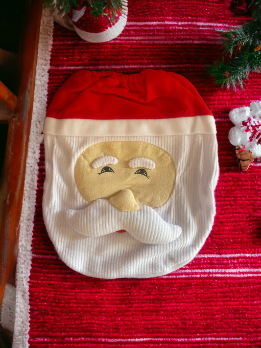 Christmas Santa Claus Toilet Seat Cover