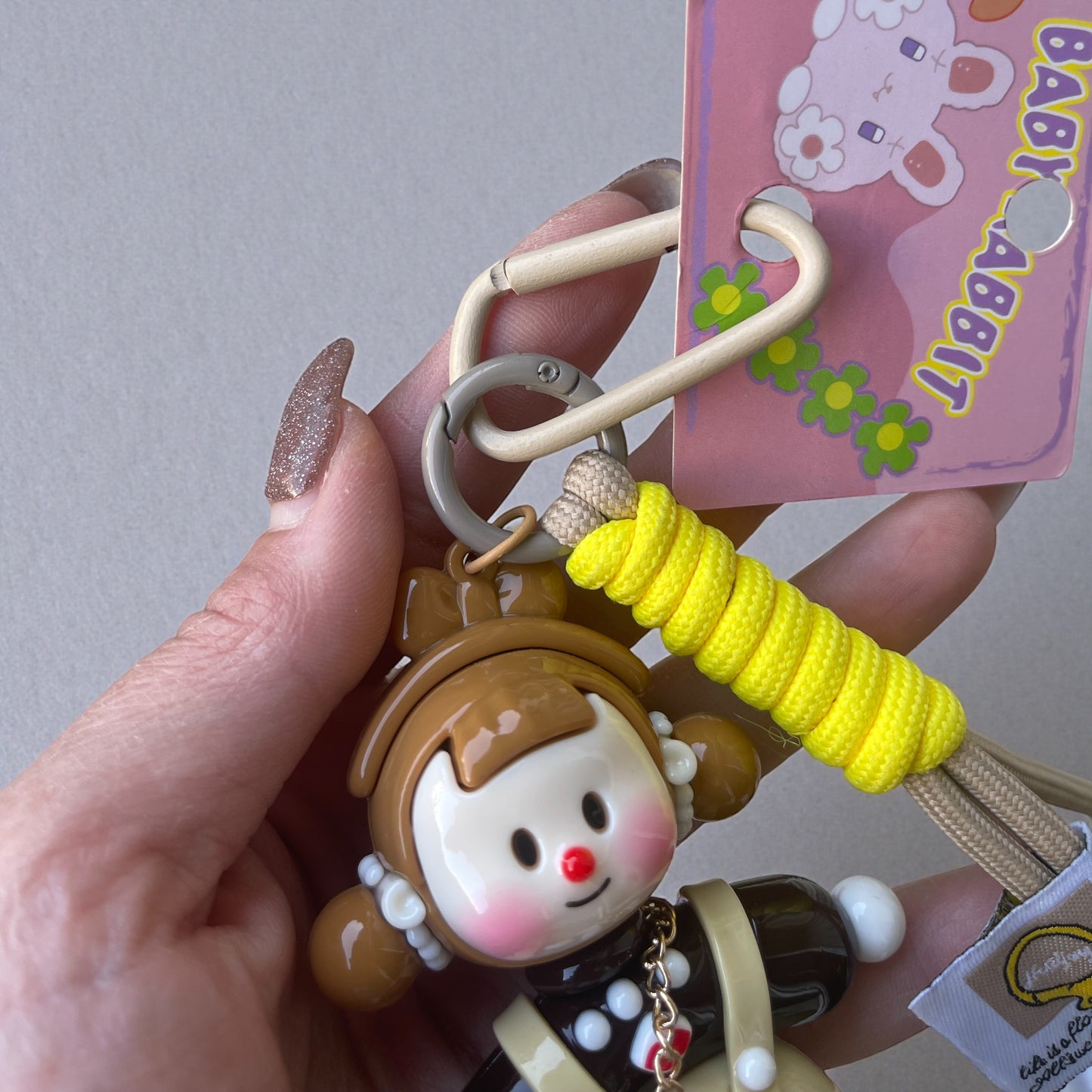 Creative Cartoon Cute Doll Keychain Bag Ornament ex Best Friend Gift Festive Supplies Birthday Wedding Travel Souvenir