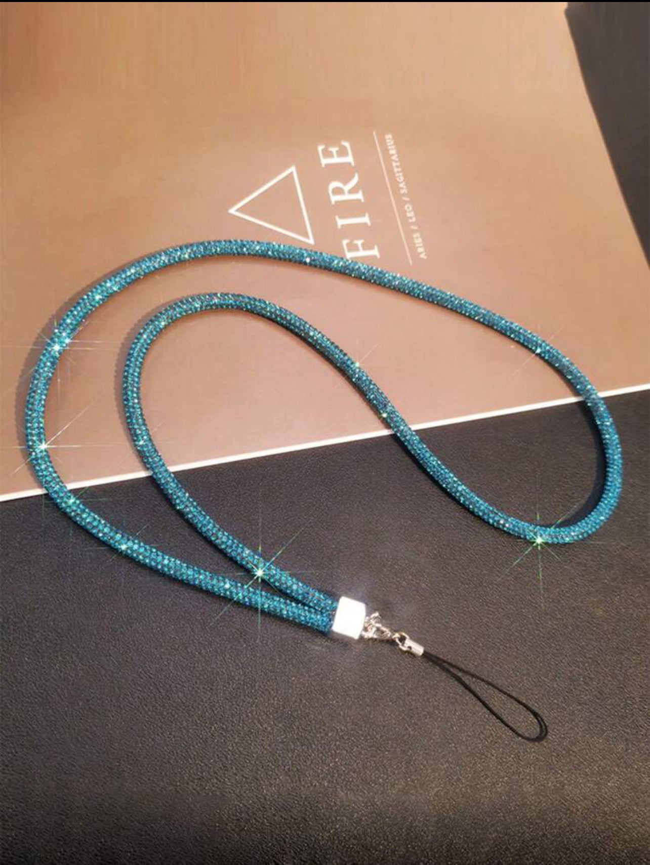 Long Wrist Style Rhinestone P.endant Mobile Phone Lanyard Full Diamond Colorful Long Neck Strap Anti Loss Sling