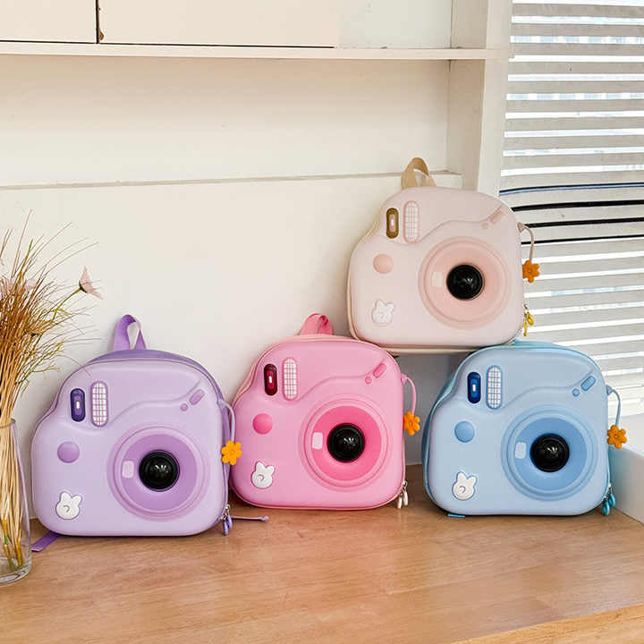 Children Camera Bag Kindergarten Backpack Eggshell Backpack Versatile Toddler Backpacks School Bag Cute Backpack
