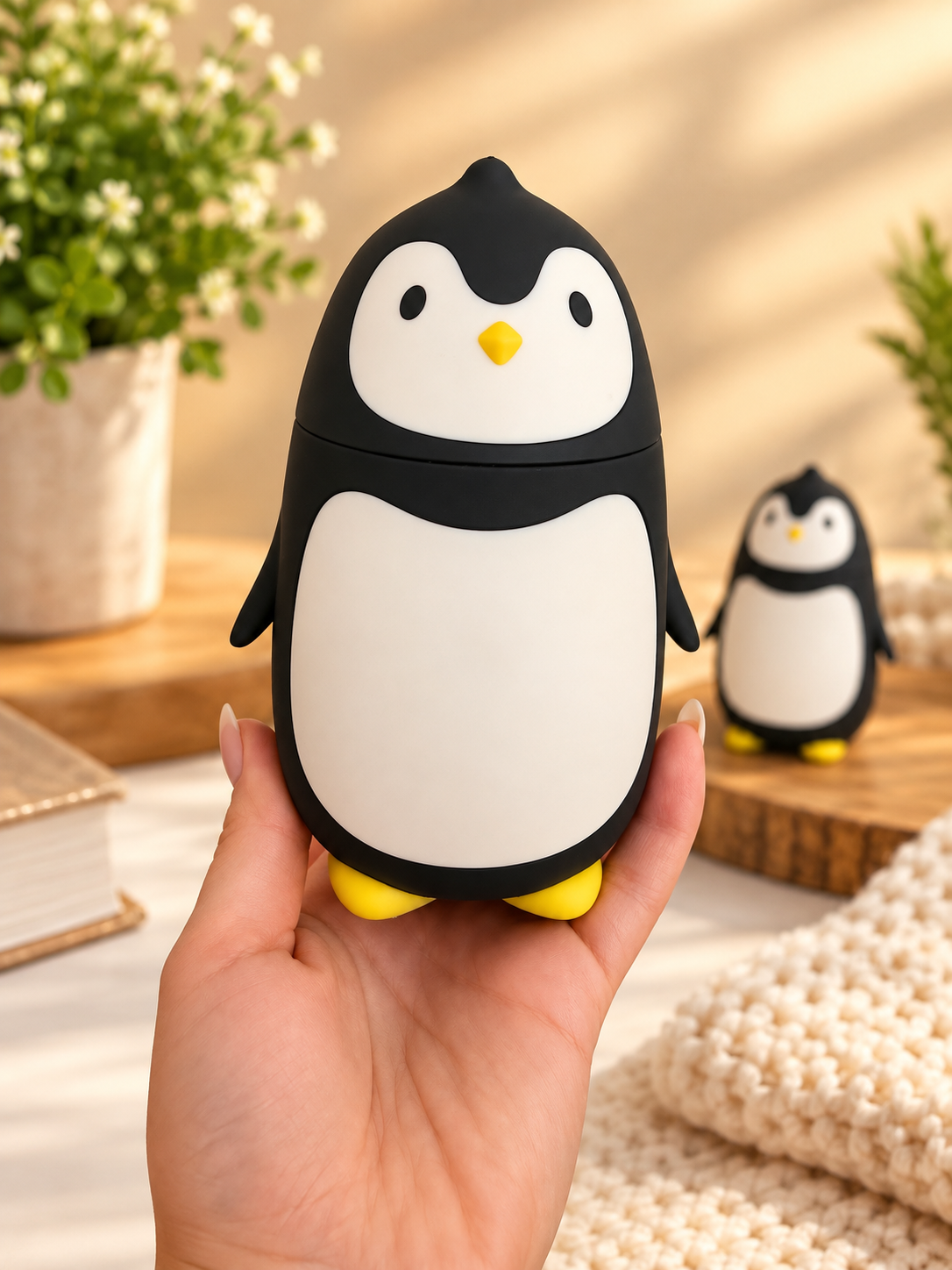 Cute Penguin Water Bottle – Adorable Penguin Design