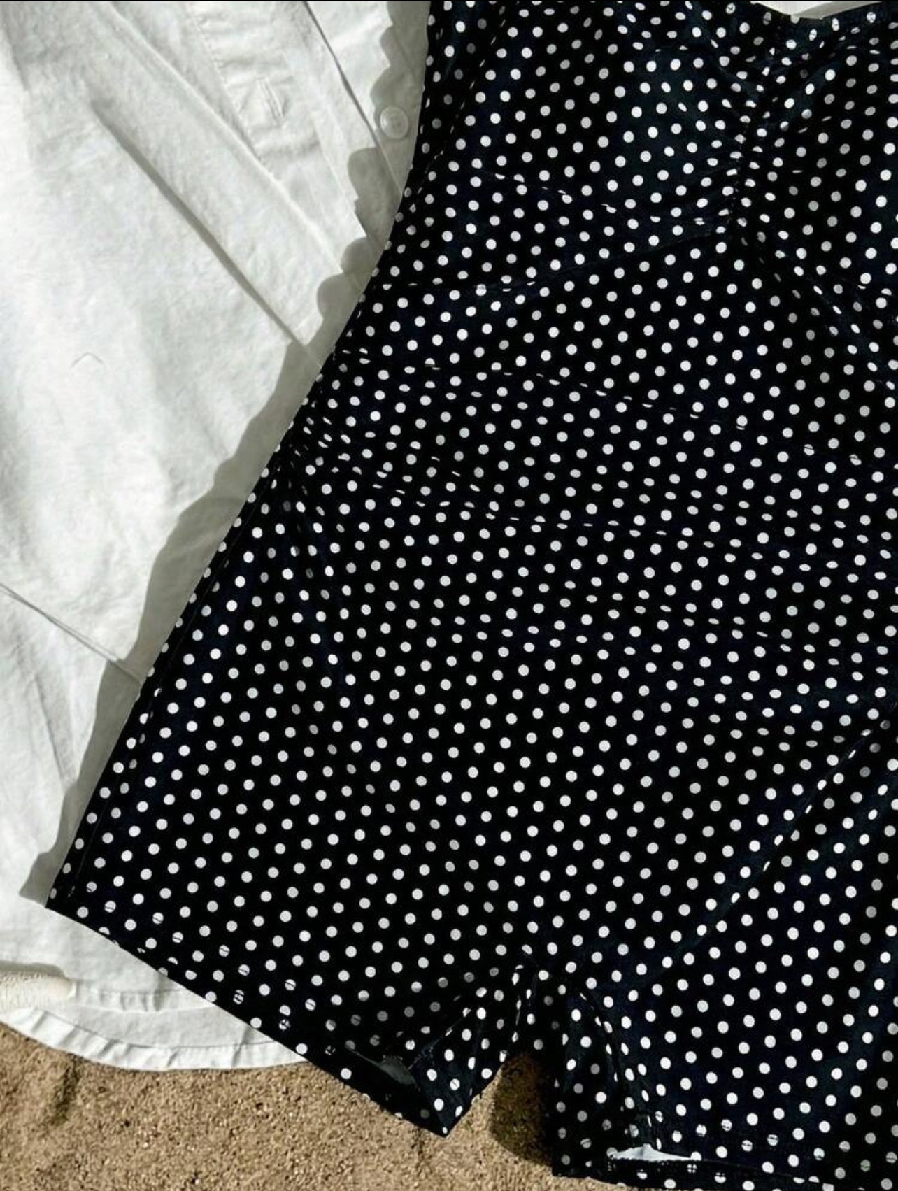 SHEIN Teen Girl Black One-Piece Halter Ruched Swimsuit,Elegant Polka Dot Pattern - 14 Years