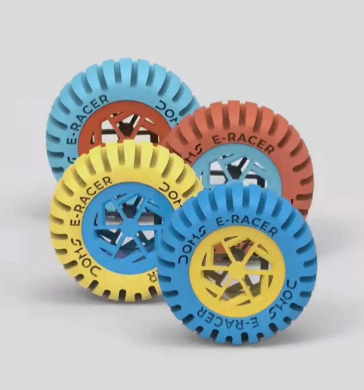 DOMS E-Racer Tire-Shaped Erasers - Random Color