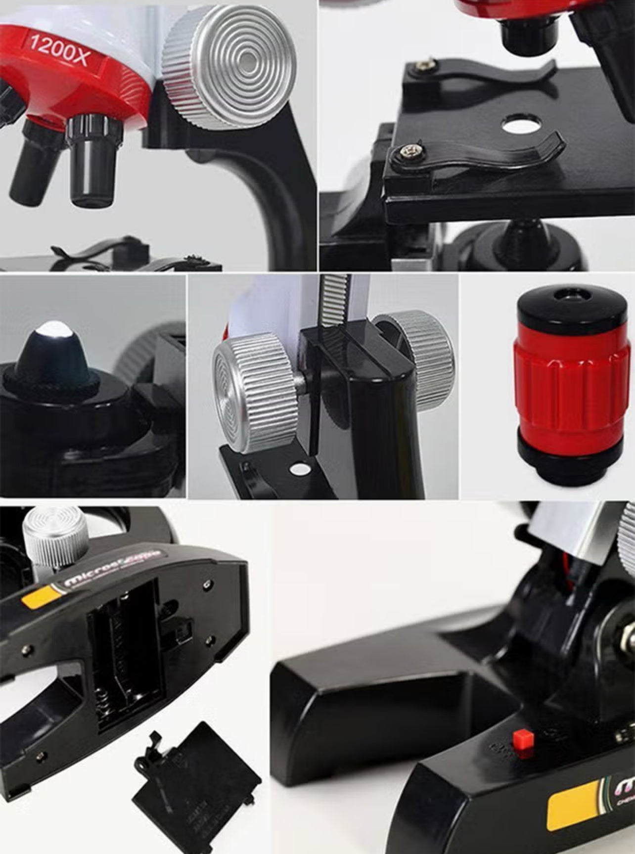 Science Microscope Educational Series Scientific Instrument Kit