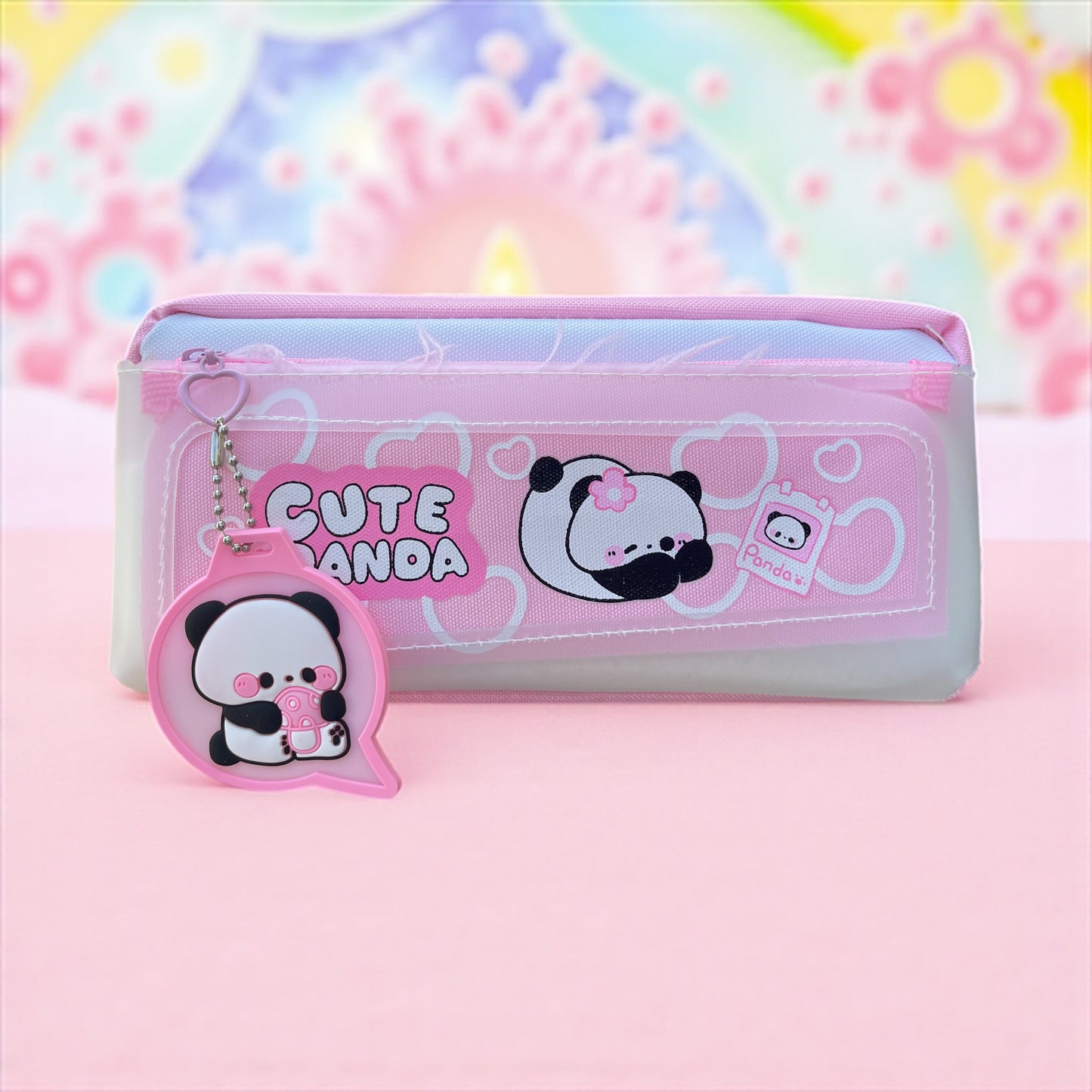Cute Panda Large Capacity Pencil Case
