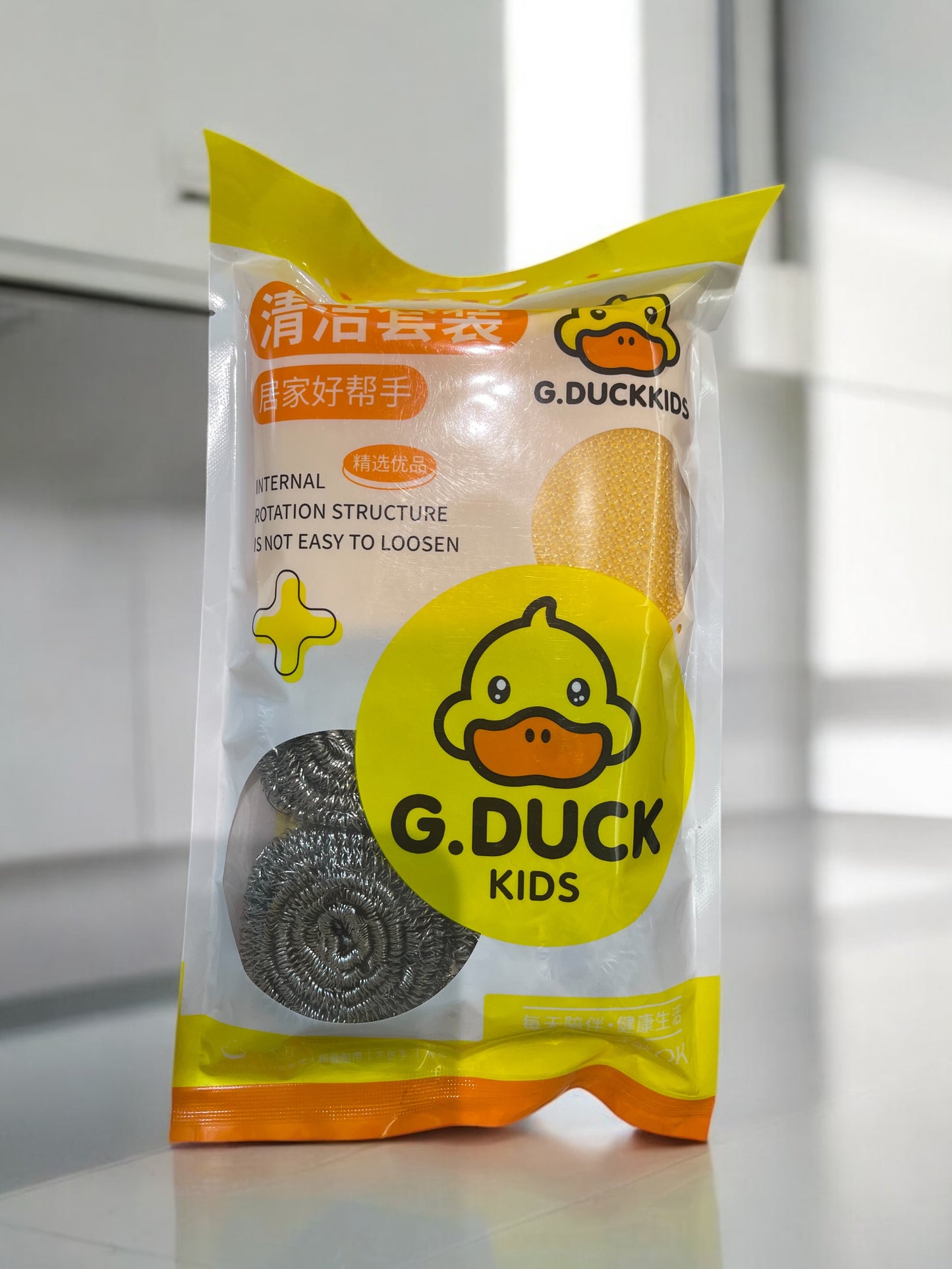G.DUCK KIDS 4Pcs Set Sponge