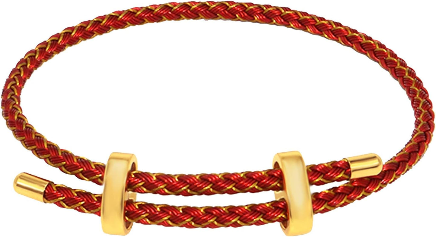 Lucky Red Rope stainless steel Bracelet