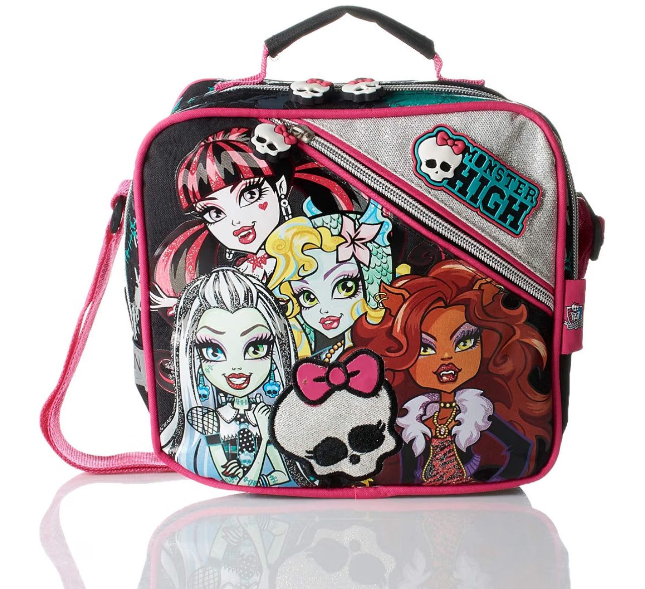 Monster High Insulated Lunch Bag – Girls’ School Lunch Box
