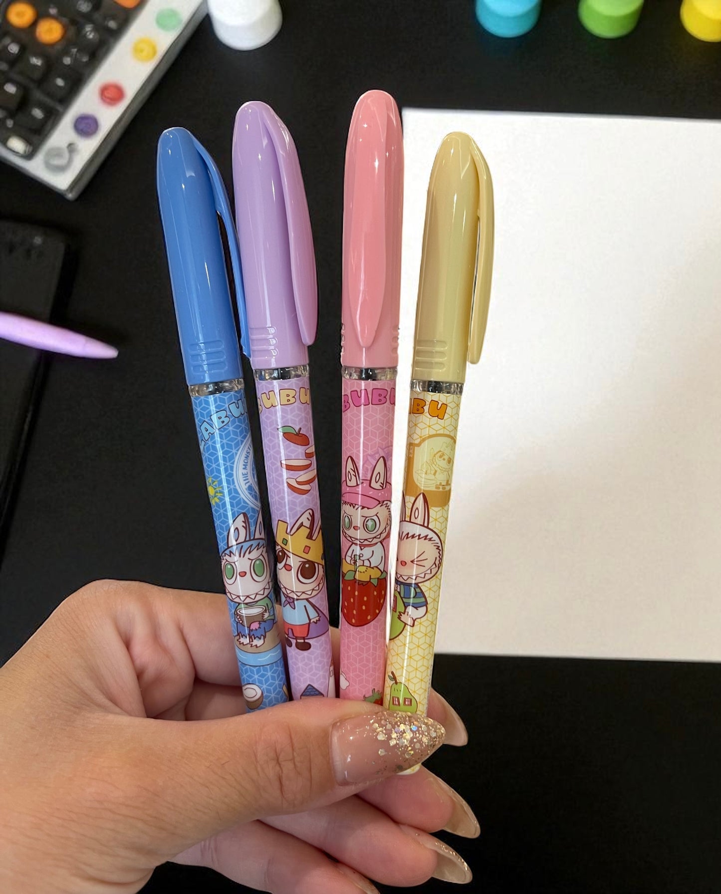 1Pc Labubu Stylish & Smooth Gel Pen