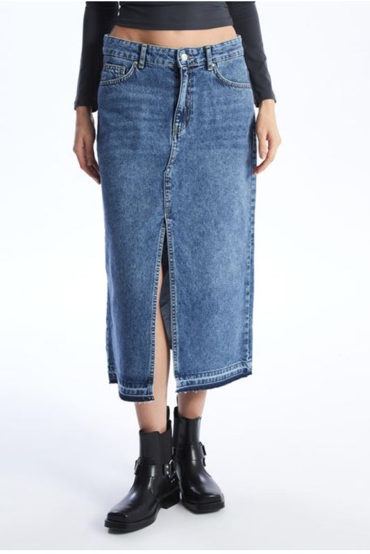 LC Waikiki Slim Fit Women's Denim Skirt - L