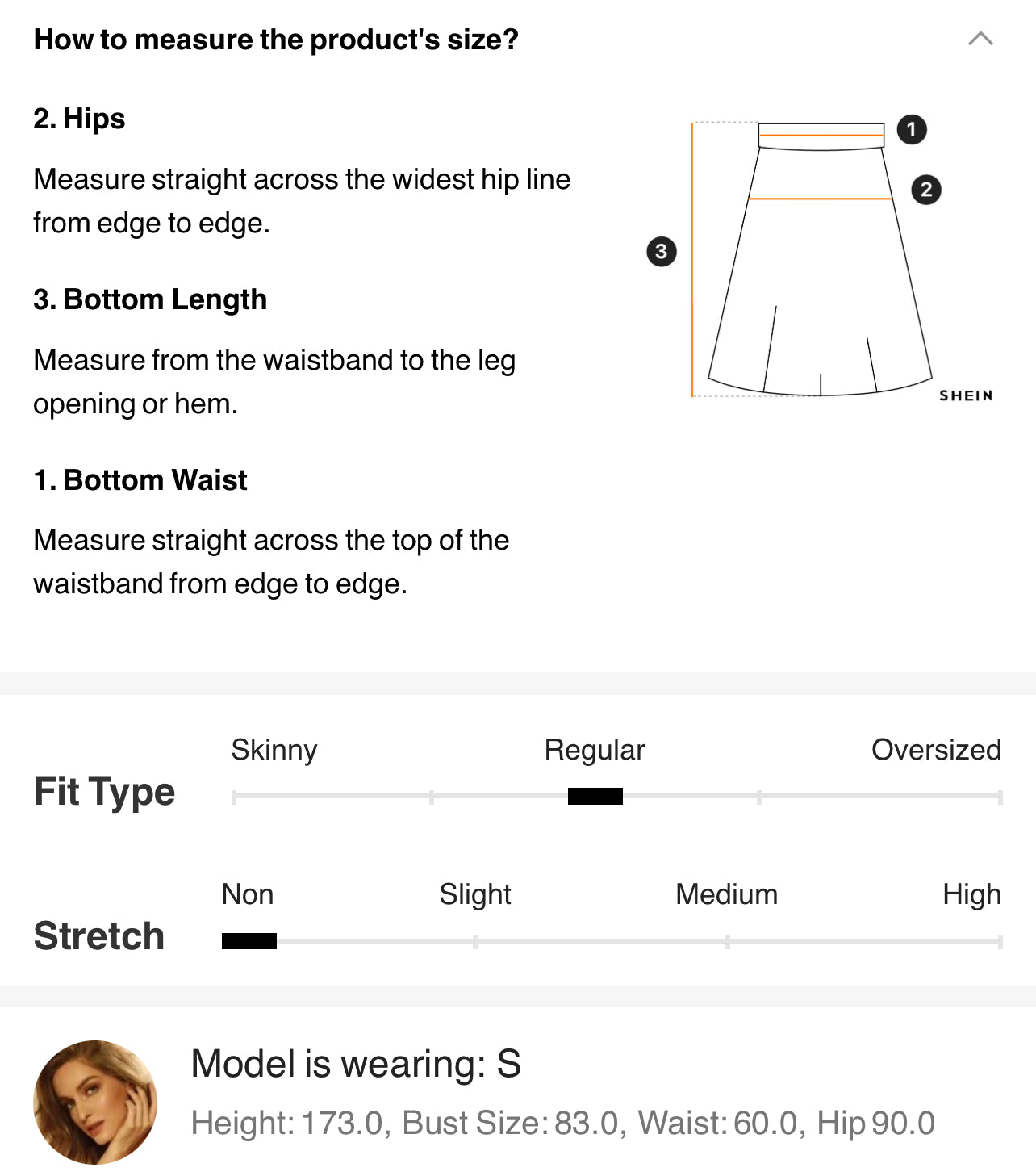 SHEIN Button Front Belted Cord Skirt - Large