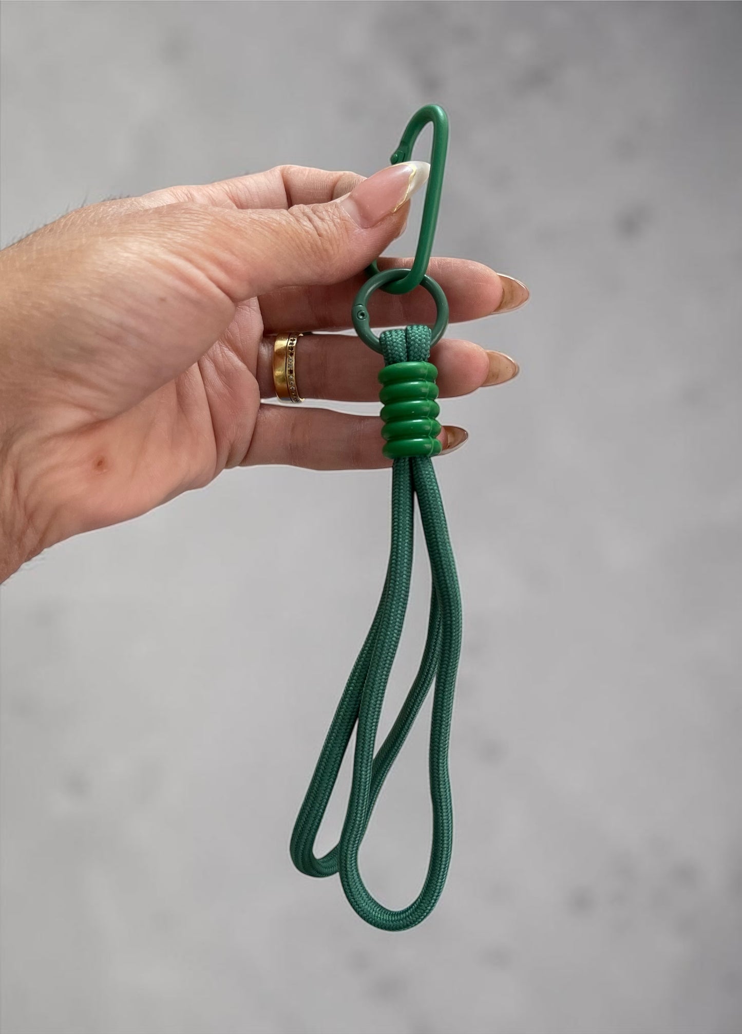 Creative Double Rope Braided Lanyard Keychain Phone Strap Key Ring Anti-Lost String DIY Hanging Pendant Ornament Accessories