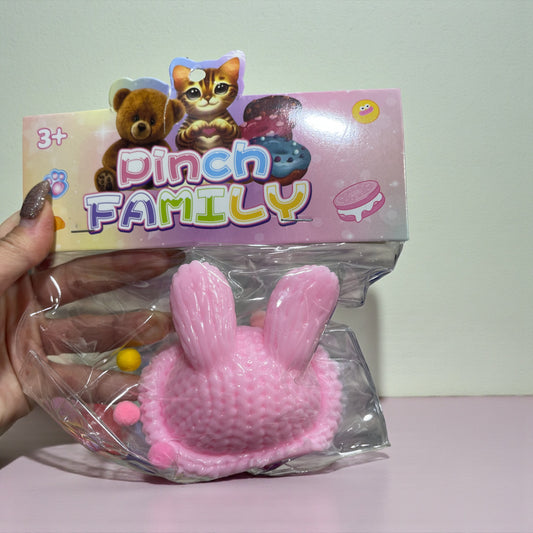 Cute Hat Squeeze Toy – Soft Squishy Decompression Stress Relief Sensory Toy
