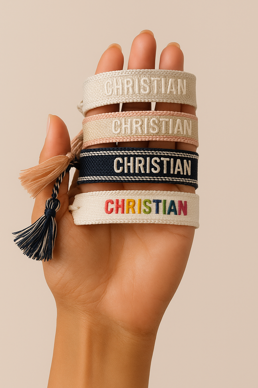 Handmade Woven Letters Love Embroidery Tassel Bracelet
Fashion Adjustable Friendship Fabric Bracelets