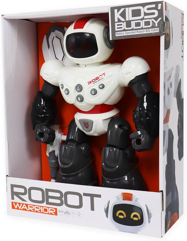 Smart Robots with Light and Sound Electric Robot Toys for Kids