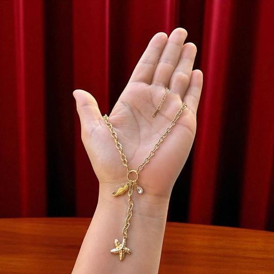 Trending Starfish Stainless Steel Necklace
