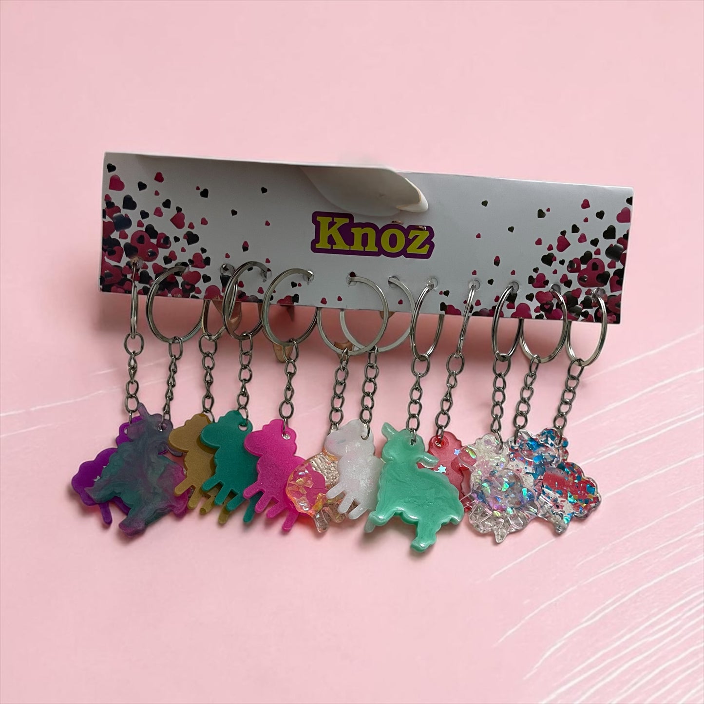 Set of 12 Resin Sheep Keychains – Eid Al-Adha Party Favors | Cute Colorful Gift Set