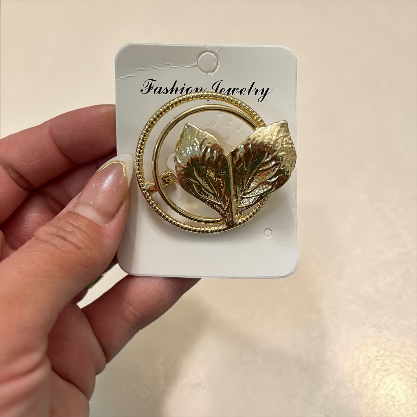 1Pc Elegant Gold Brooch Pins – Floral & Butterfly Design | Sold Individually