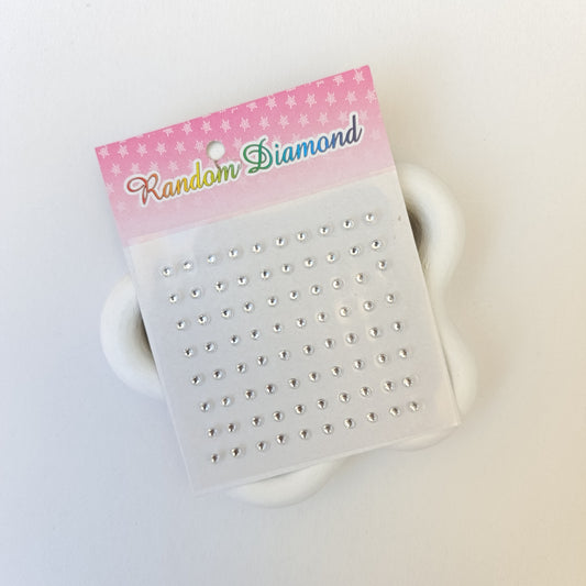 1 Sheet Rhinestone Face Tattoo Stickers