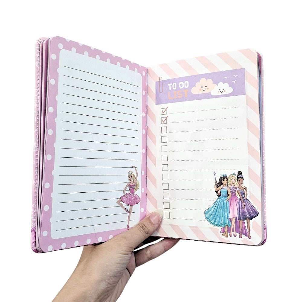 Barbie Weekly Planner & To-Do Notebook – Cute Girls Organizer with Lesson Plan