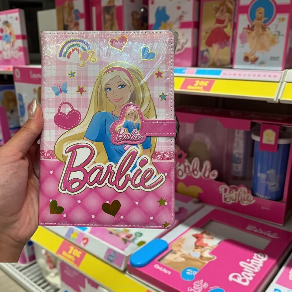 Barbie Weekly Planner & To-Do Notebook – Cute Girls Organizer with Lesson Plan