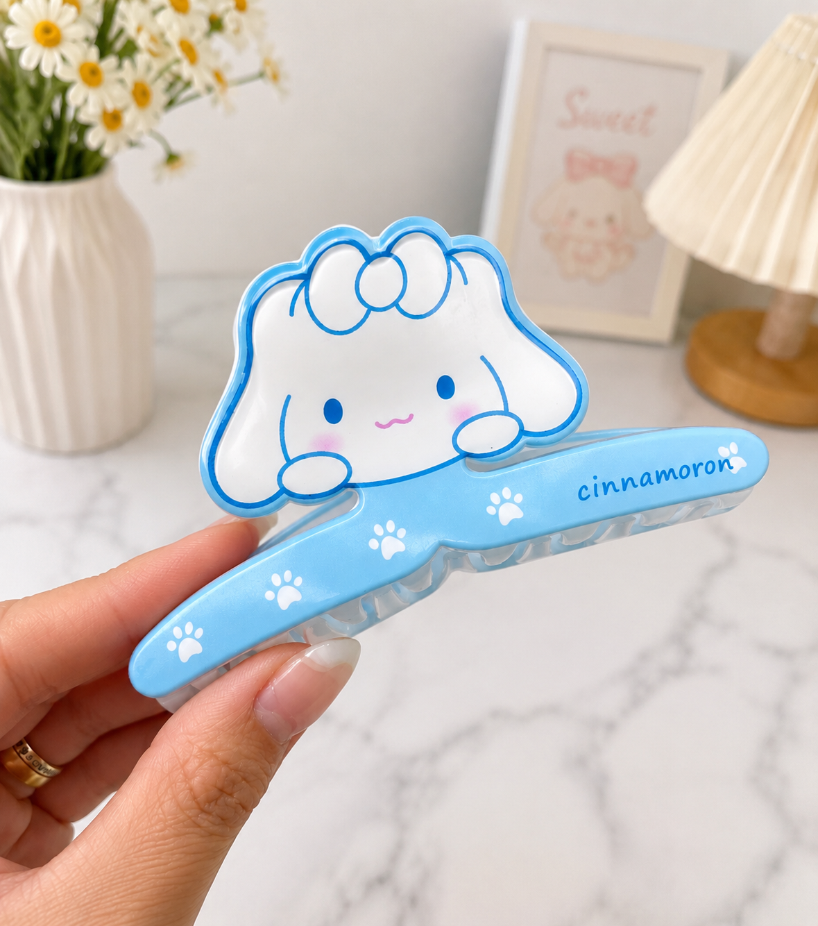 Cute Sanrio Hair Claw Clips – Cartoon Character Hair Accessories