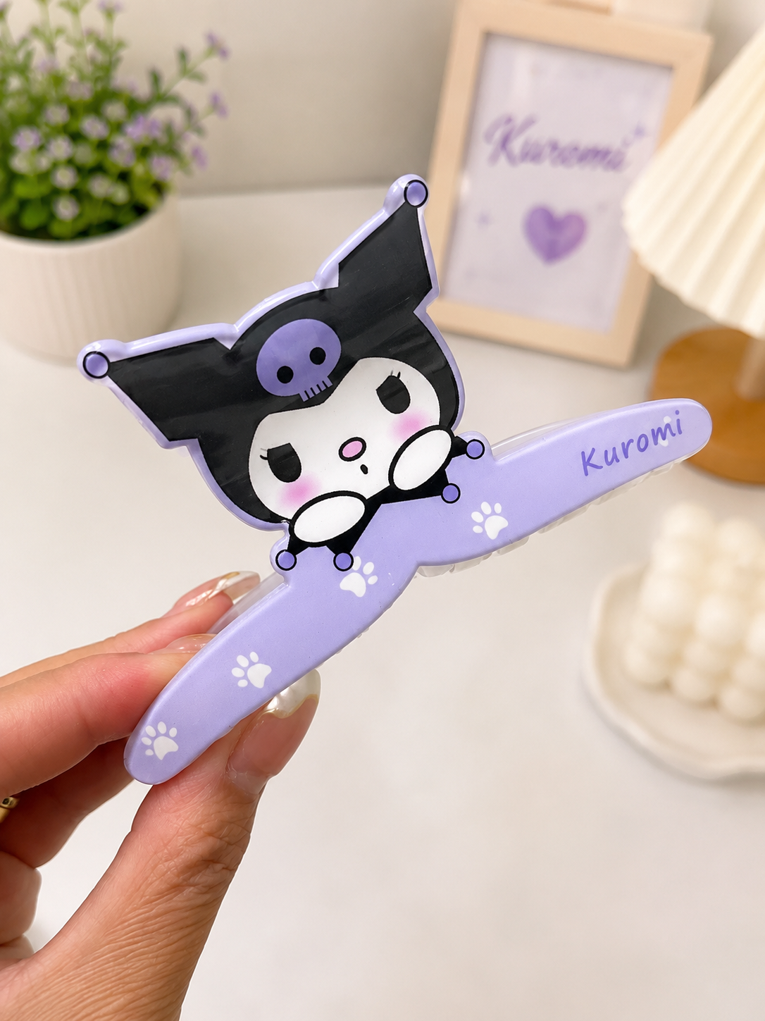 Cute Sanrio Hair Claw Clips – Cartoon Character Hair Accessories