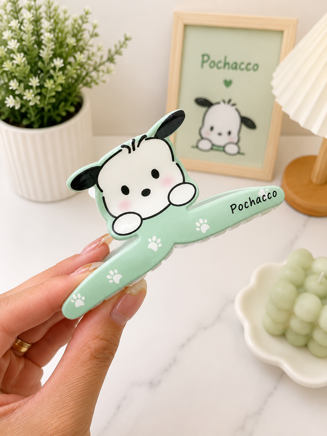 Cute Sanrio Hair Claw Clips – Cartoon Character Hair Accessories