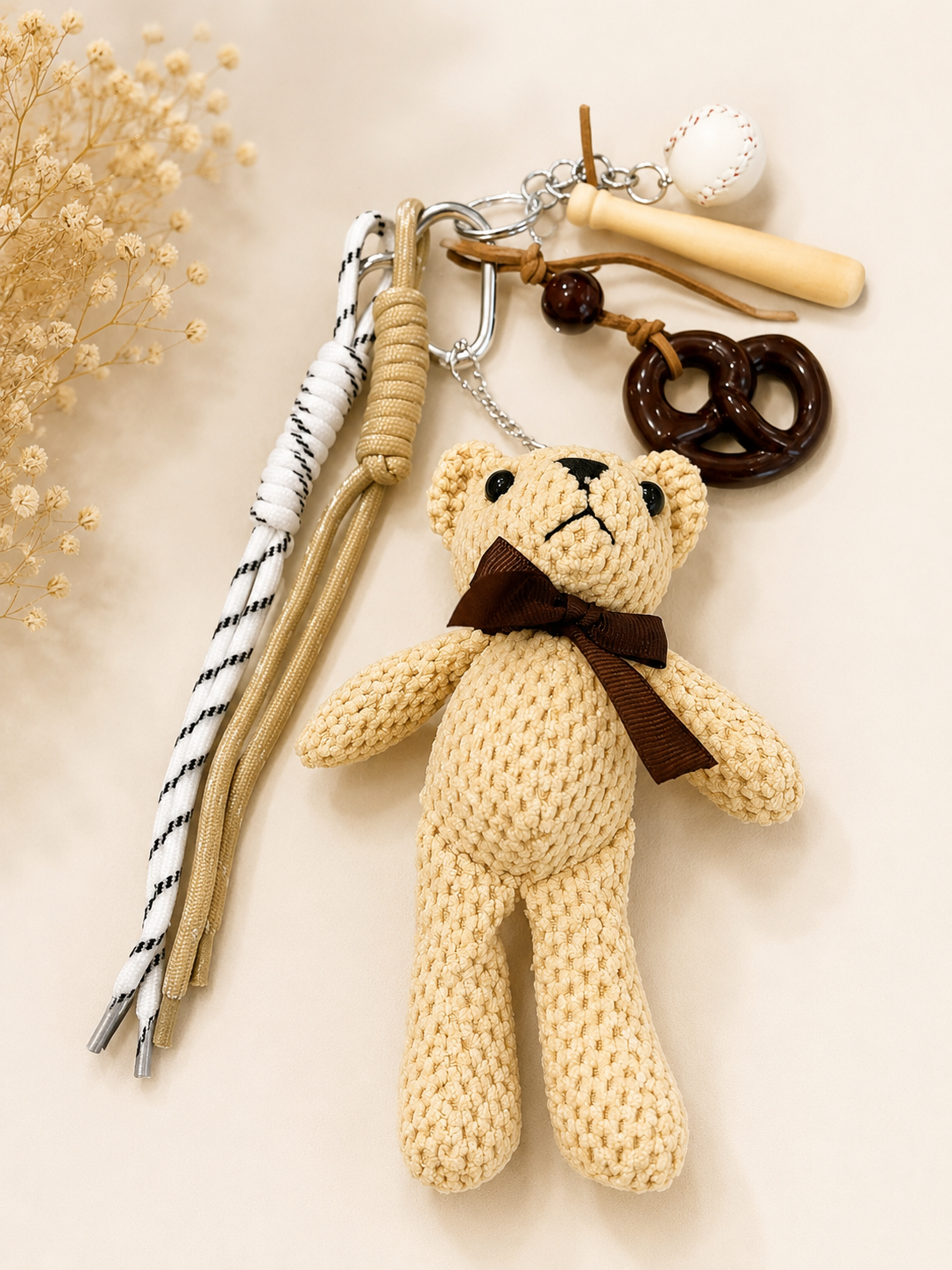 Bear Charm Bag Keychain