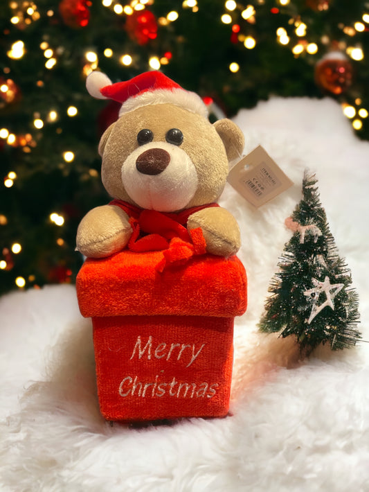 Teddy Bear Christmas Gift Box