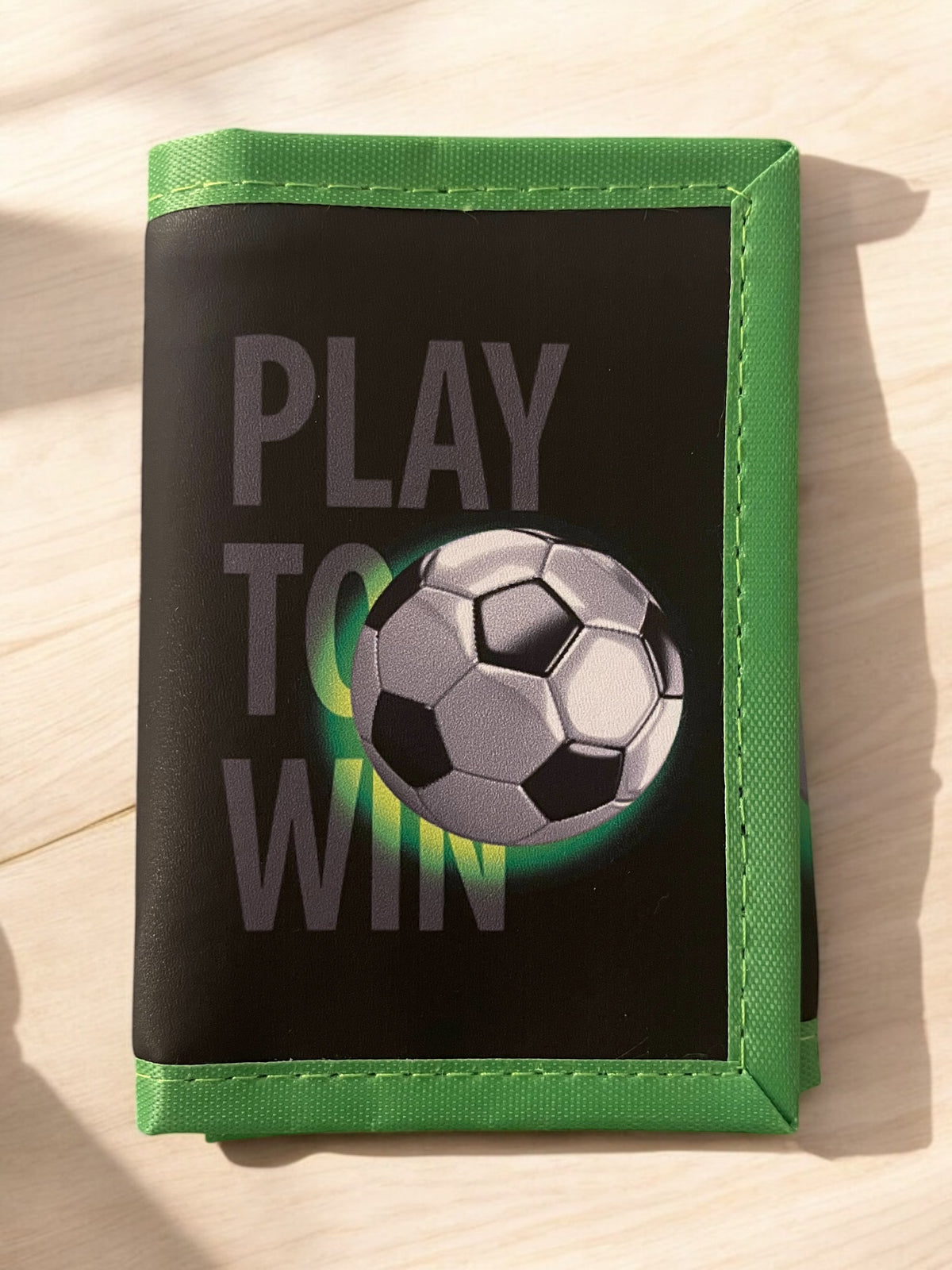 Kids’ Gaming & Sports Wallet – Fun Printed Tri-Fold Wallet
