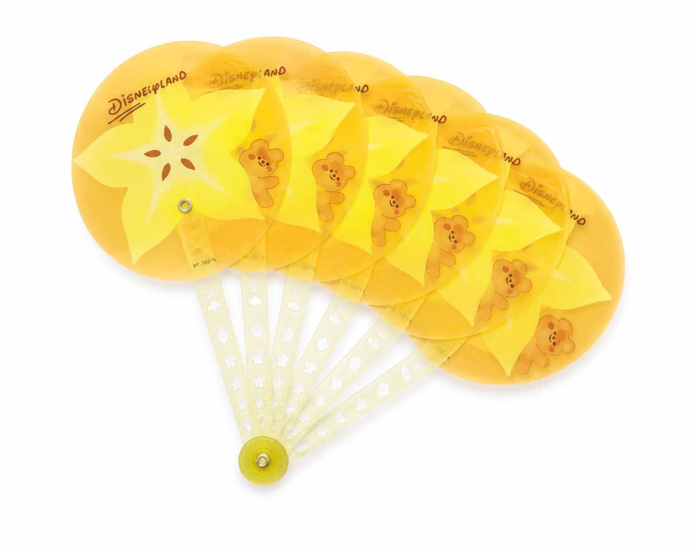 Cute Fruit & Bear Folding Hand Fan for Kids – Random Design