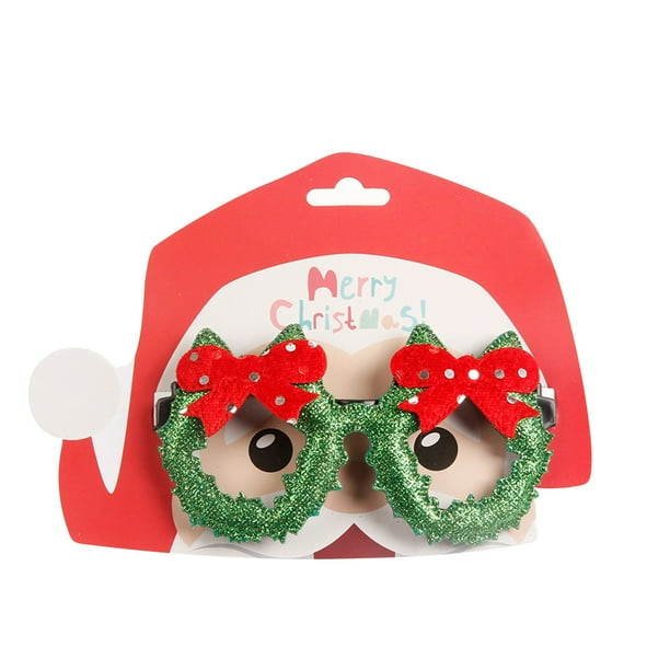 Christmas Ornaments Glasses, Accessories for Kids and Adults, Christmas Tree Antlers Glasses Frames