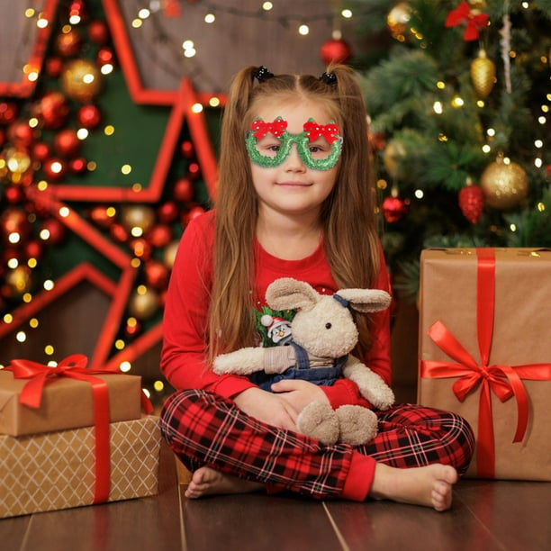 Christmas Ornaments Glasses, Accessories for Kids and Adults, Christmas Tree Antlers Glasses Frames