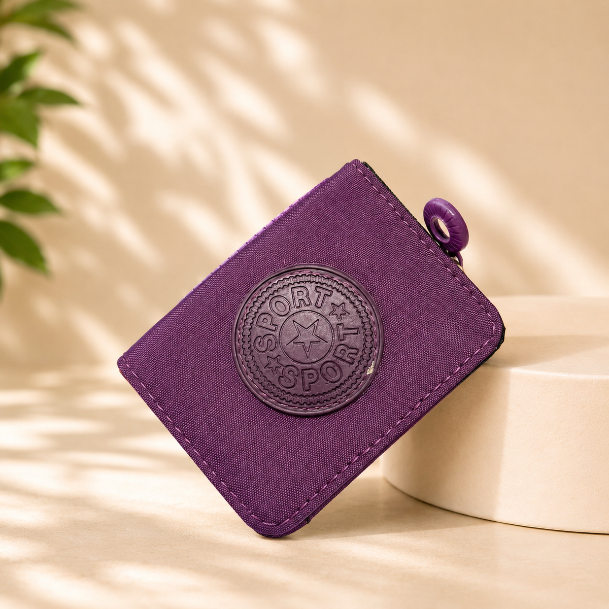Compact Sporty Mini Zip Wallet – Lightweight, Stylish & Everyday Essential
